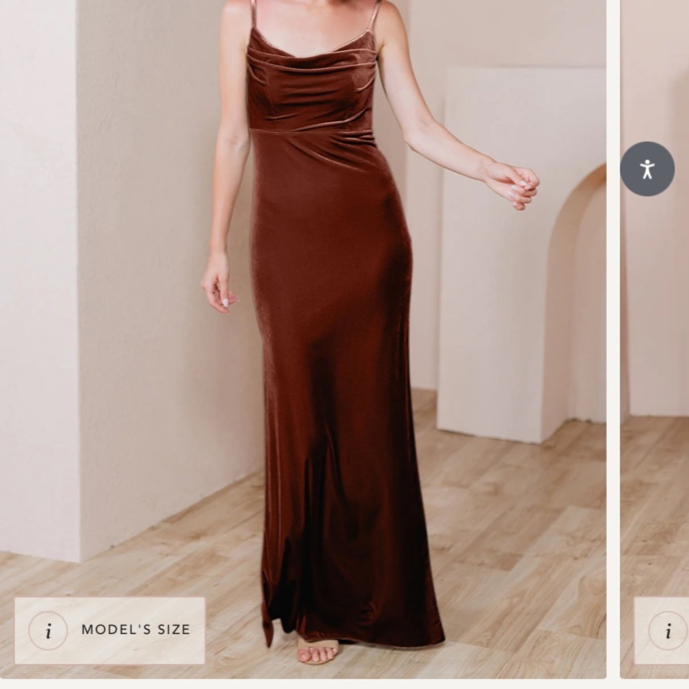 Revelry Skye Velvet Dress